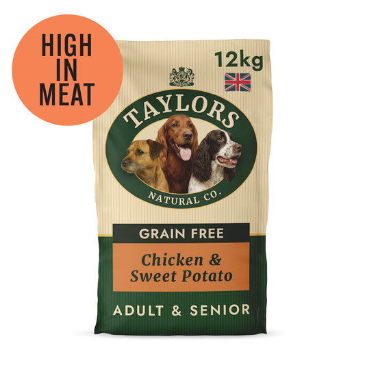 Taylors Grain Free Chicken Adult & Senior Dry Dog Food