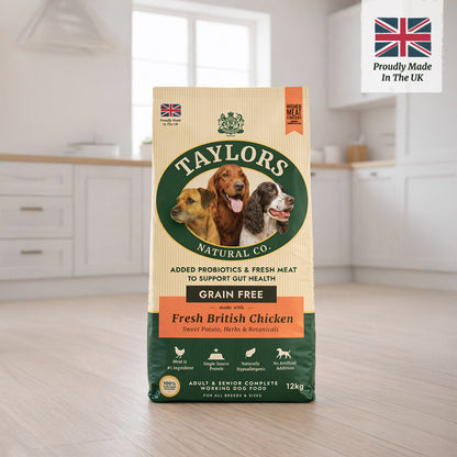 Taylors Grain Free Chicken Adult & Senior Dry Dog Food