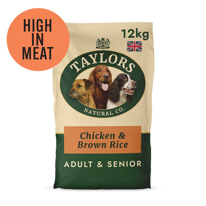 Taylors Chicken And Brown Rice Adult & Senior Dry Dog Food