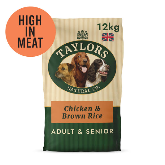 Taylors Chicken And Brown Rice Adult & Senior Dry Dog Food