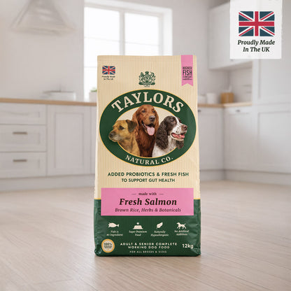 Taylors Salmon And Brown Rice Adult & Senior Dry Dog Food